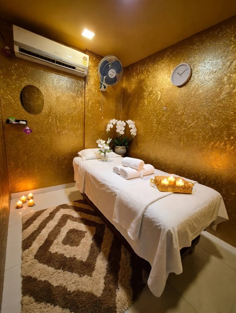 The Golden Sanctuary Suite at Camellia Spa